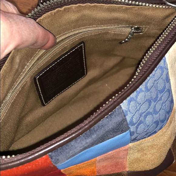 Coach patchwork purse - Picture 6 of 7